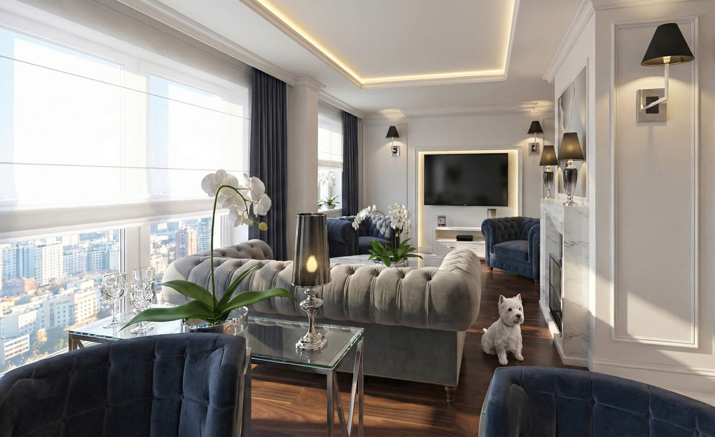 Apartament przy Słowiańskim Wzgórzu